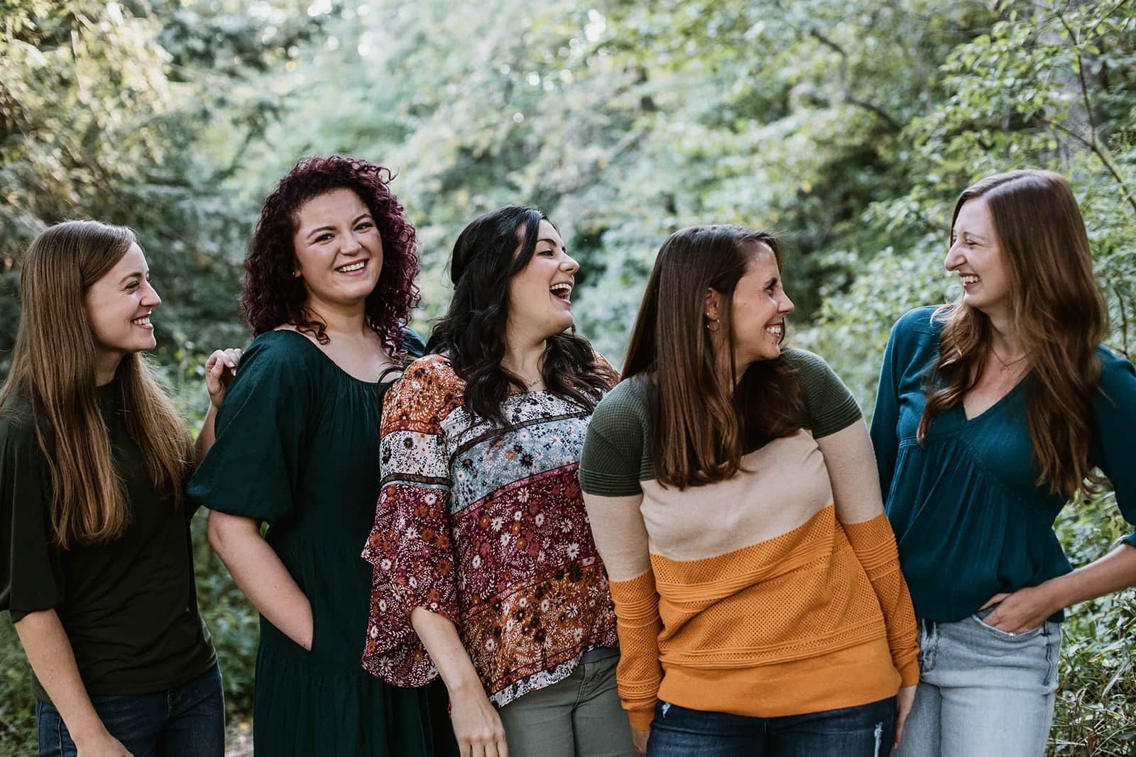 A group photo of the Nutritious Thoughts team. Our team of registered dietitians in Raleigh, NC can help you build a healthy relationship with food. Call us today to get started.